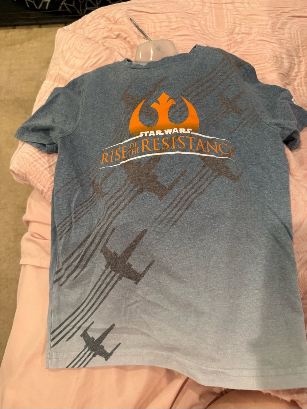 Disney Star Wars Blue & Orange Rise of the Resistance Kids Tee